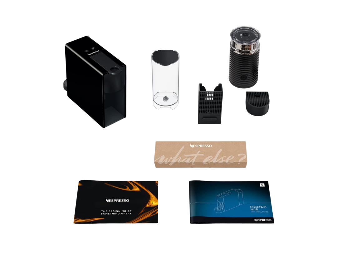 Nespresso Essenza Mini C30 Coffee Machine + Aeroccino 3 – Qatar Nespresso Essenza Mini C30 Coffee Machine + Aeroccino 3 – Qatar